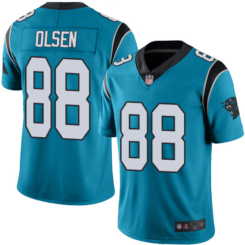 Carolina Panthers Limited Blue Men Greg Olsen Alternate Jersey NFL Football #88 Vapor Untouchable->carolina panthers->NFL Jersey